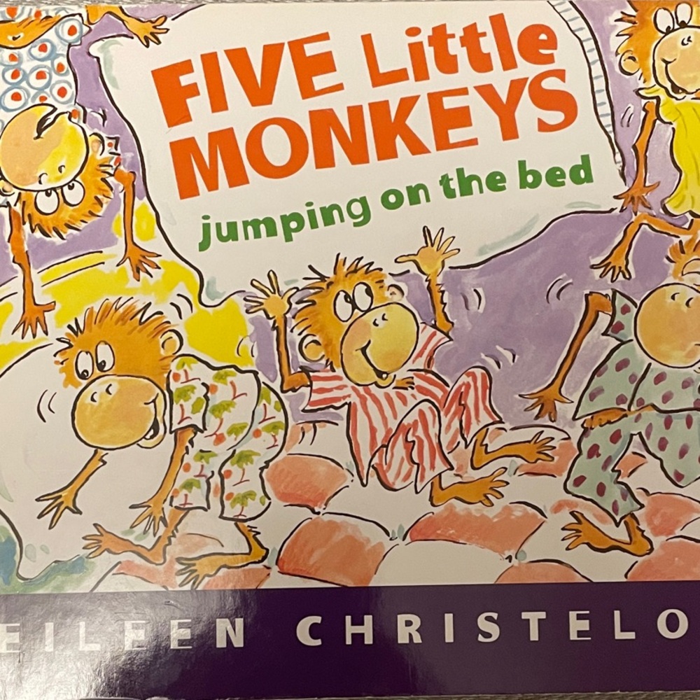Five Little Monkeys Jumping on the Bed Book